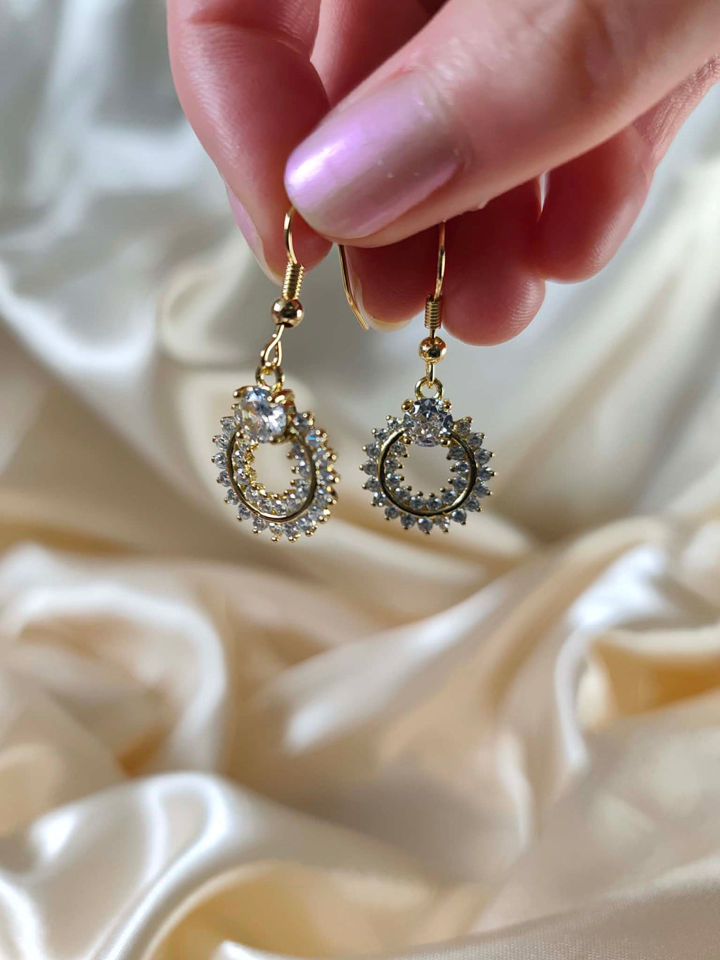 Boucles d'oreilles "La divinité"
