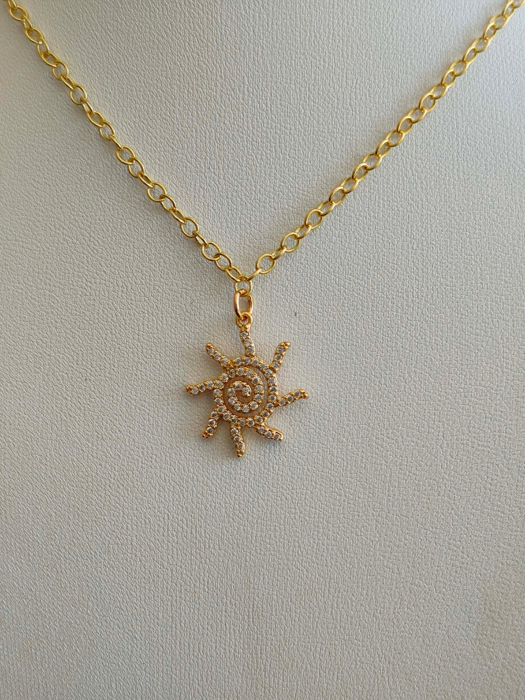 Collier "soleil royal"