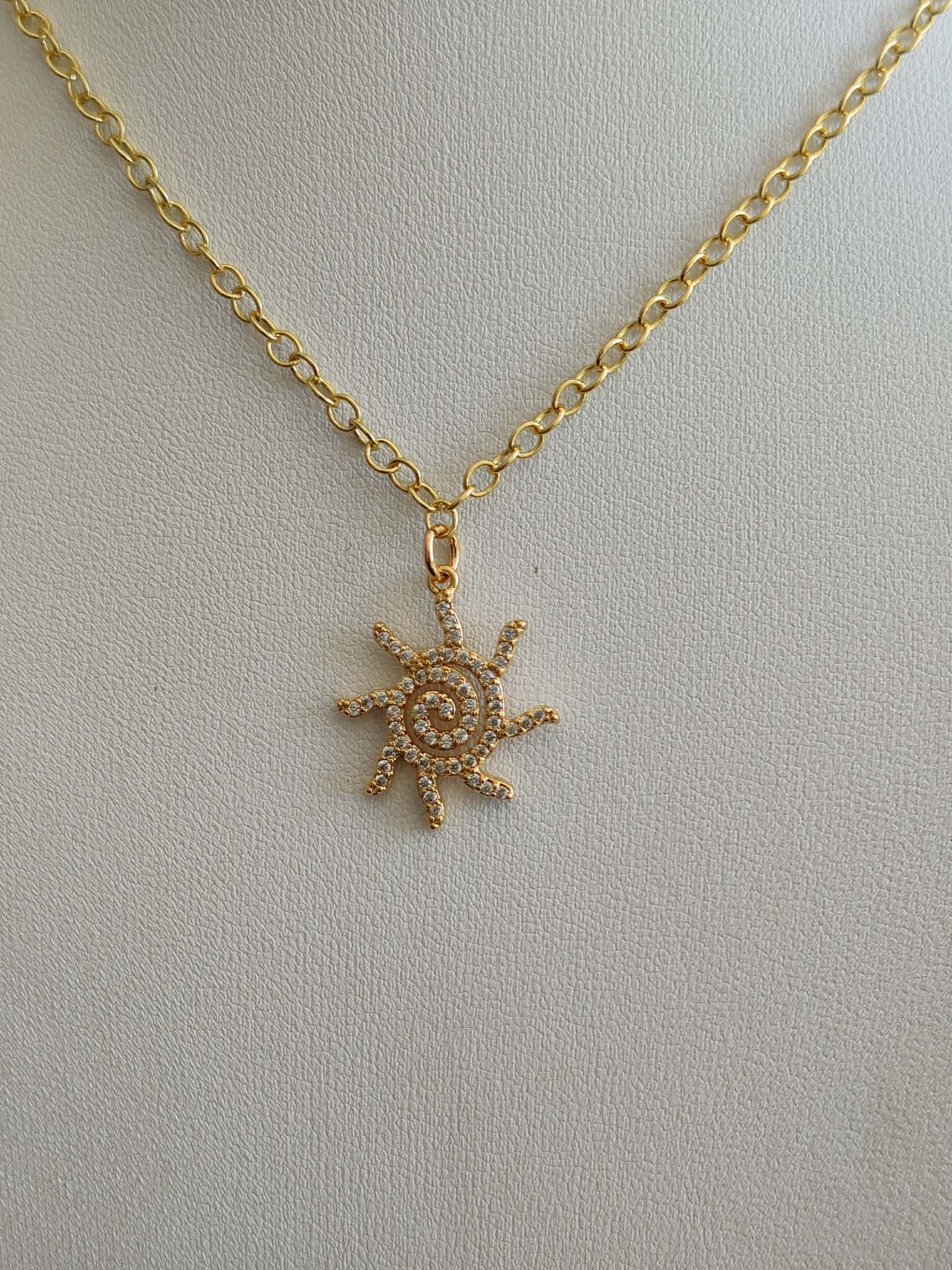 Collier "soleil royal"