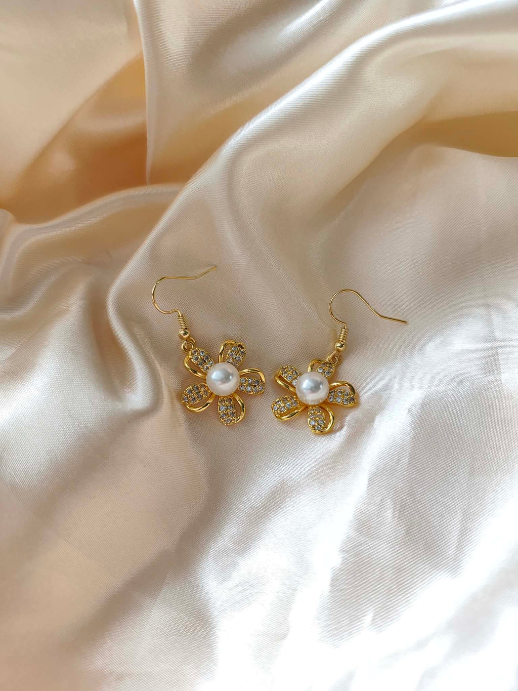 Boucles d'oreilles "Les Fleurs de l’Impératrice"