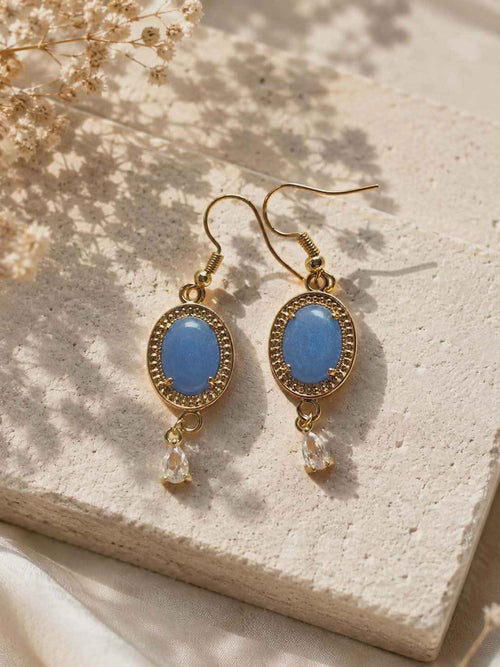 Boucles d'oreilles "Le Souffle d’Azur"
