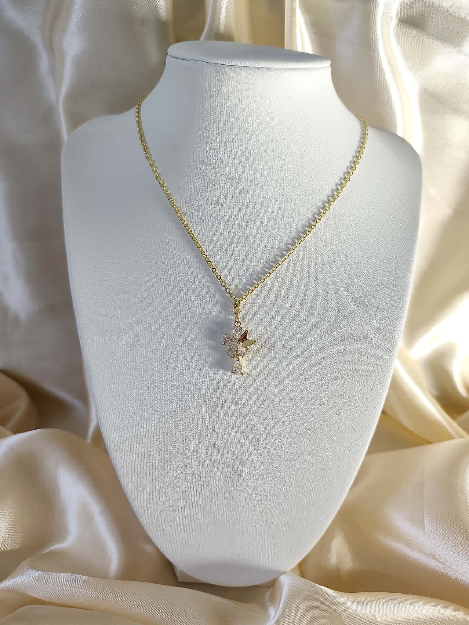 Collier " Floraison d’Or"