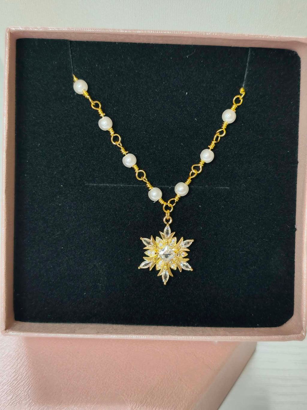 collier "Le Souffle de l'Hiver"