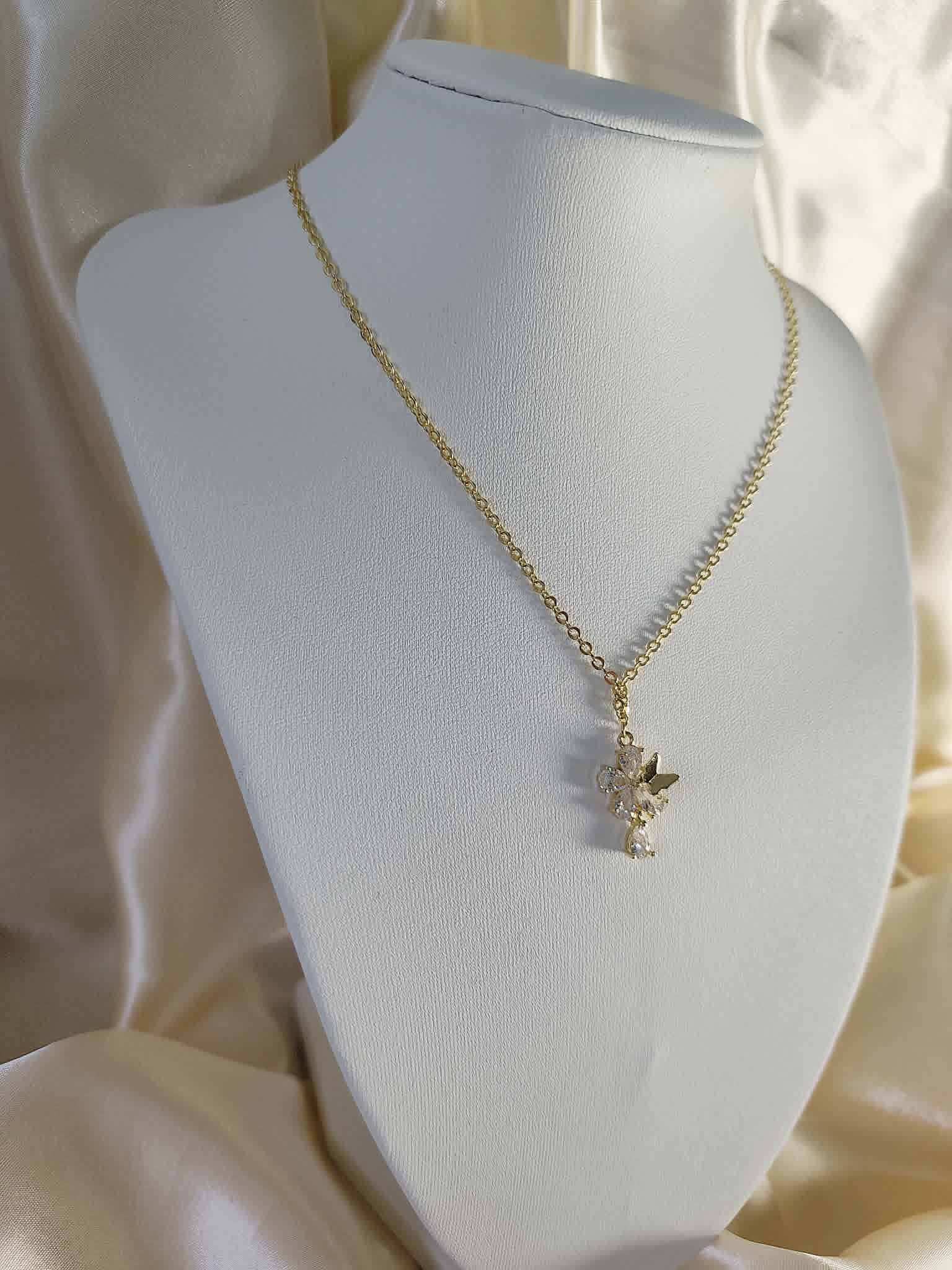 Collier " Floraison d’Or"