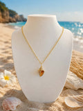 Collier "coquillage étincelant"