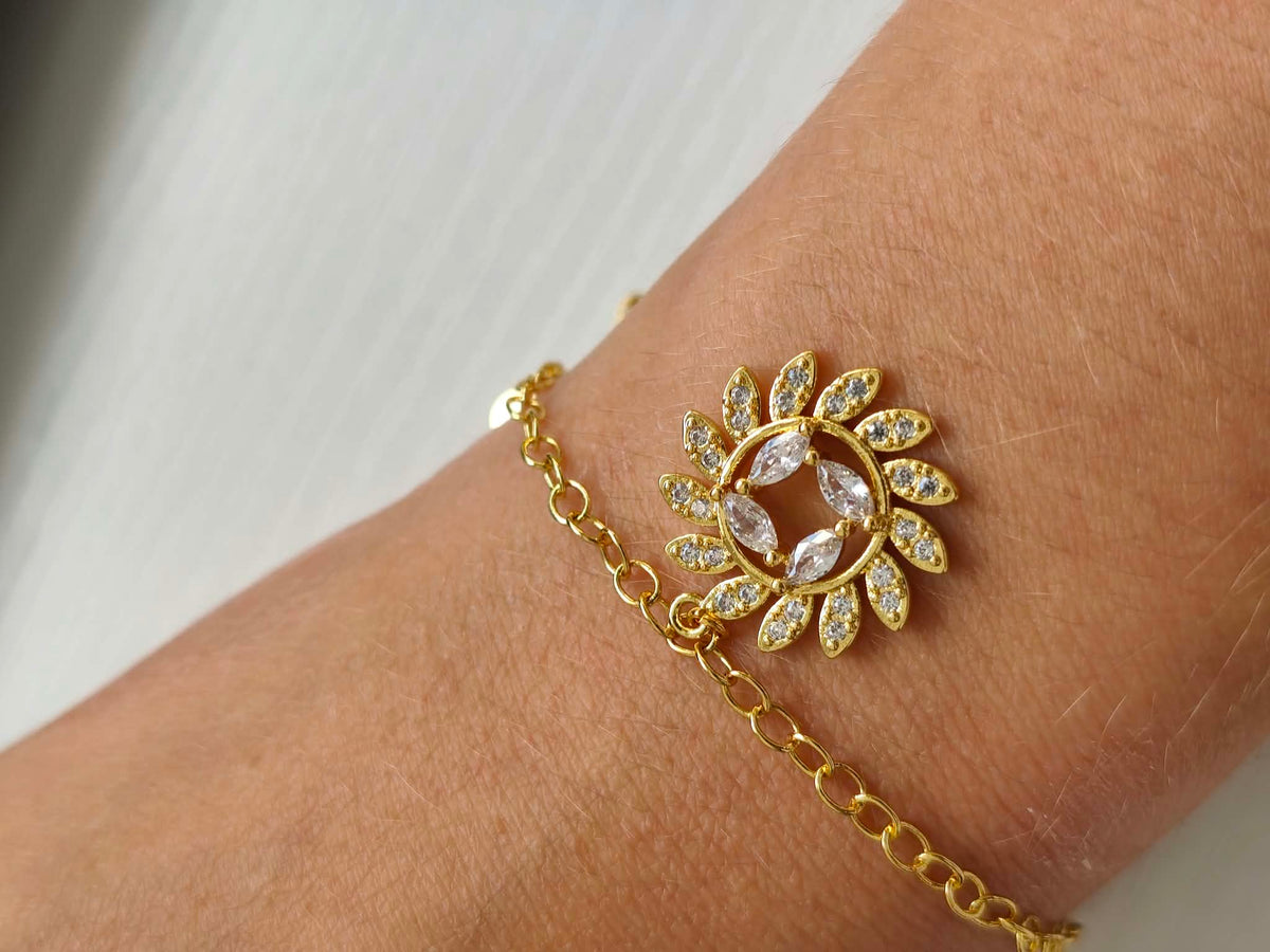 Bracelet "La Rosace Royale"