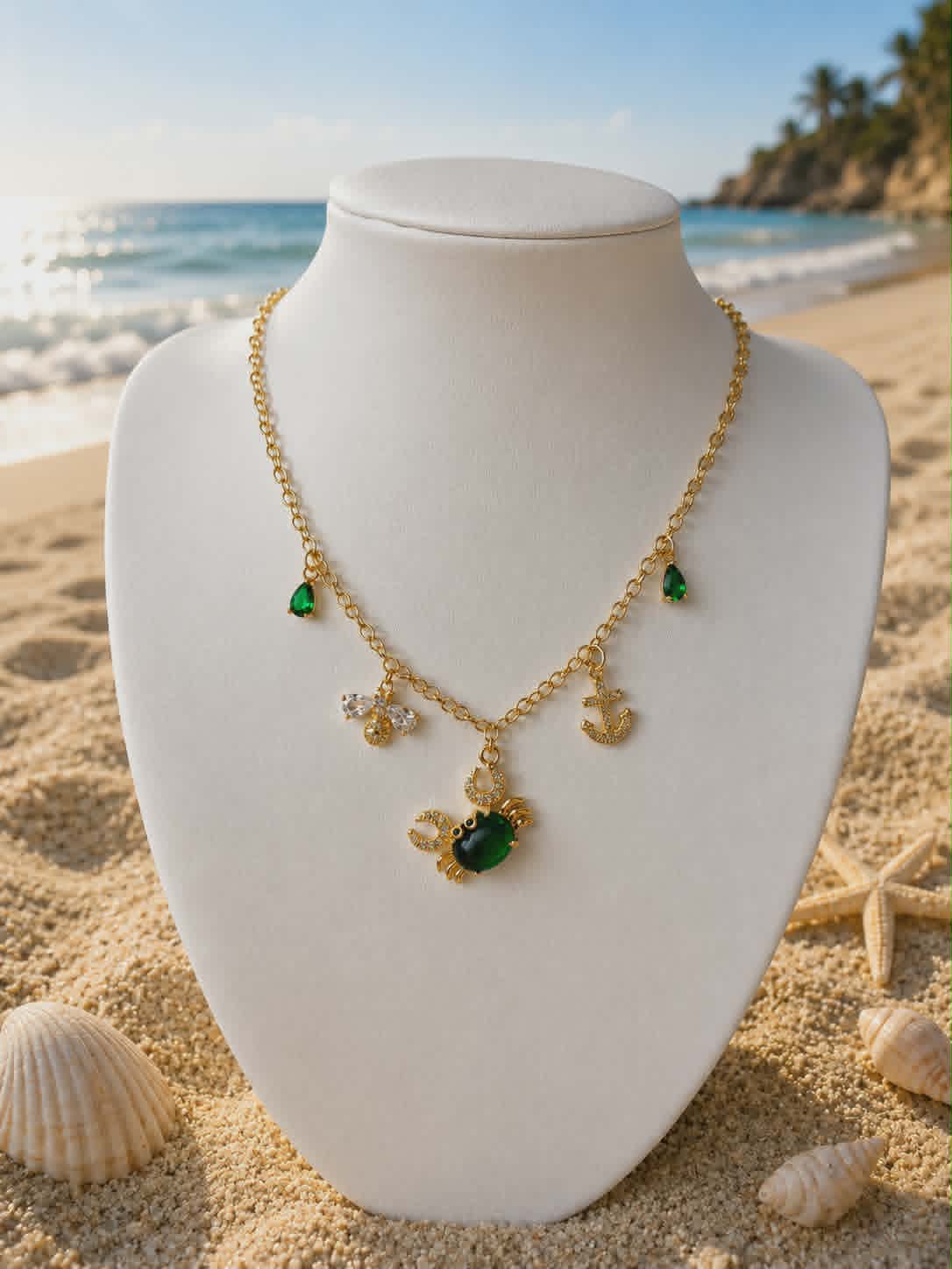 Collier "Le Crabe Impérial"