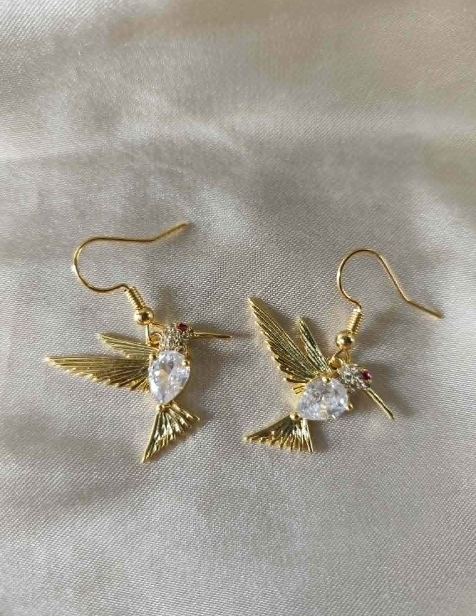 Boucles d'oreilles "oiseaux du jardin"