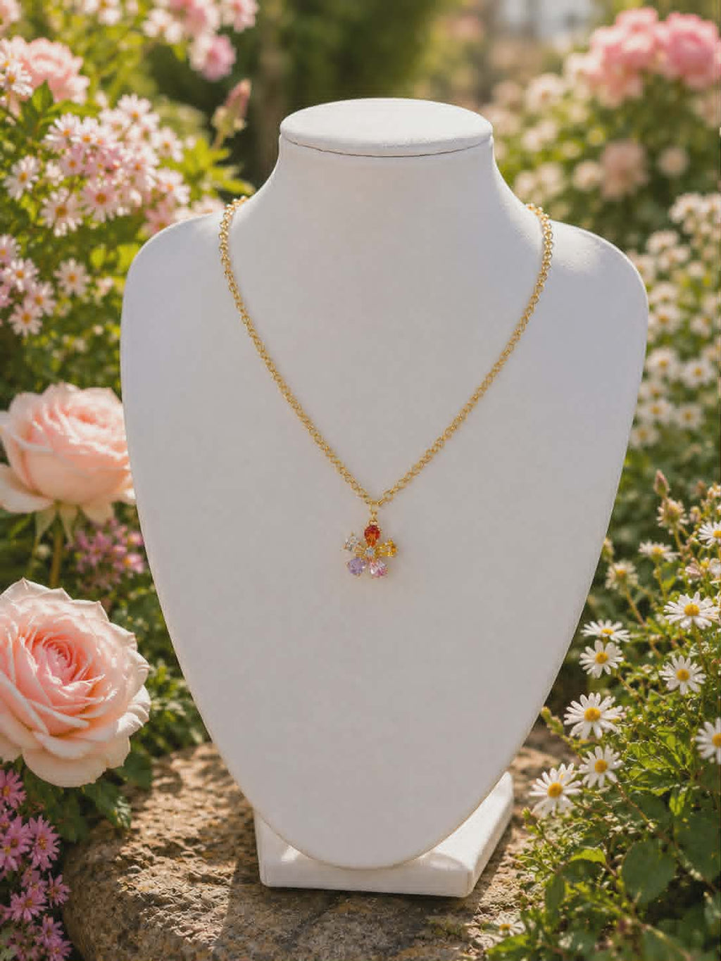 Collier "Le Jardin de Joséphine"