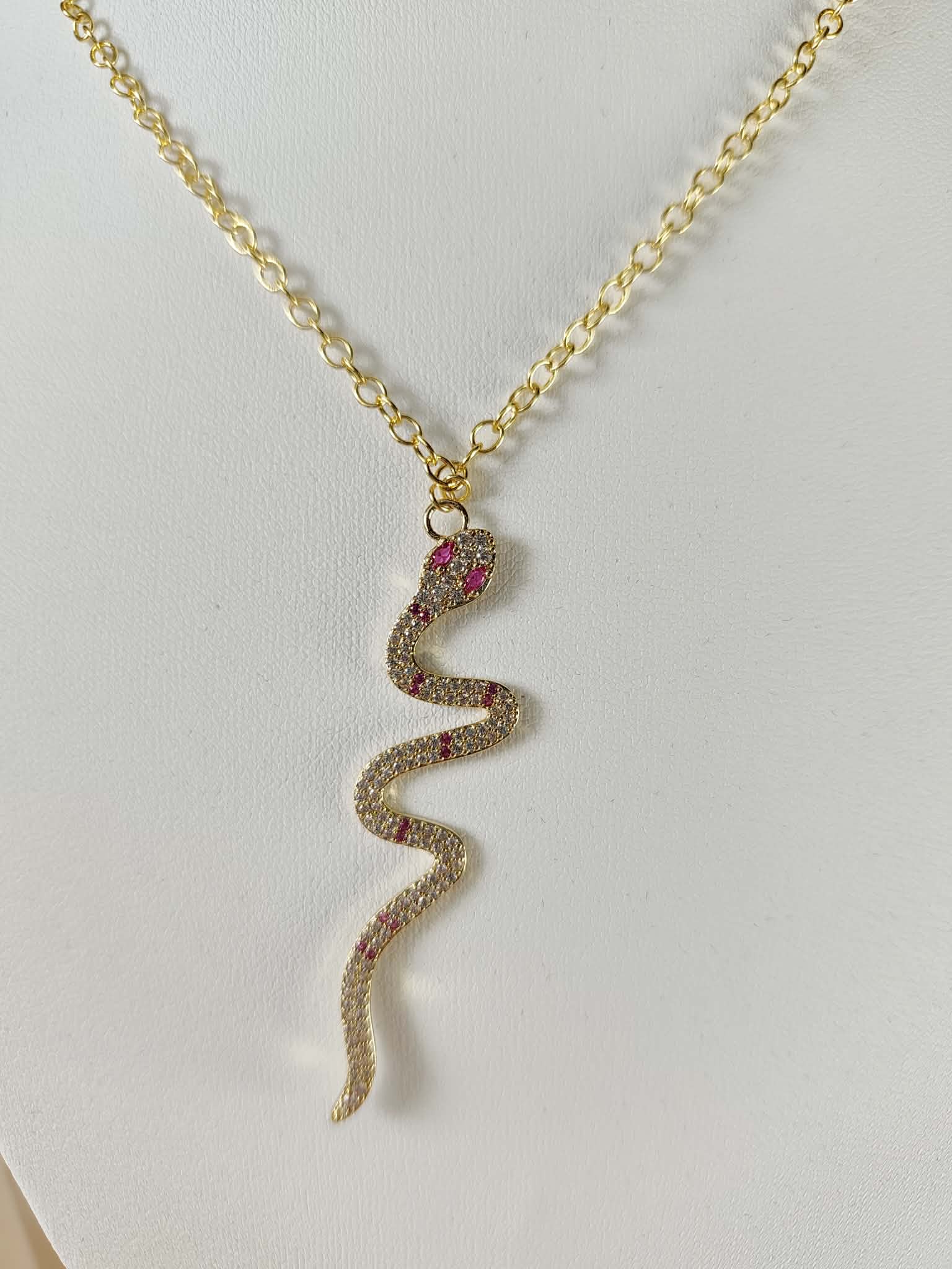Boucles d'oreilles “ Serpent Impérial”