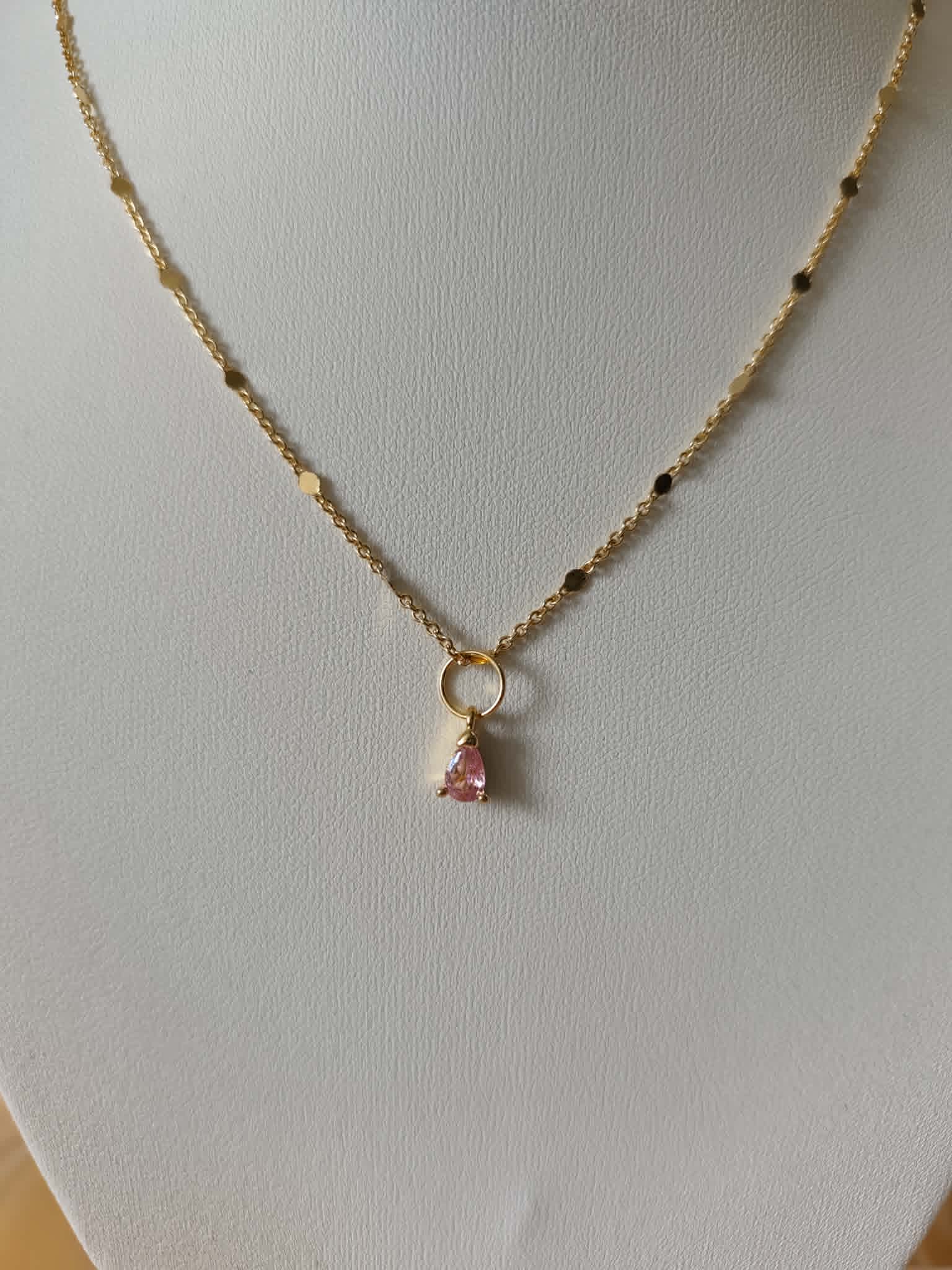 Collier "Éclat Rosé"