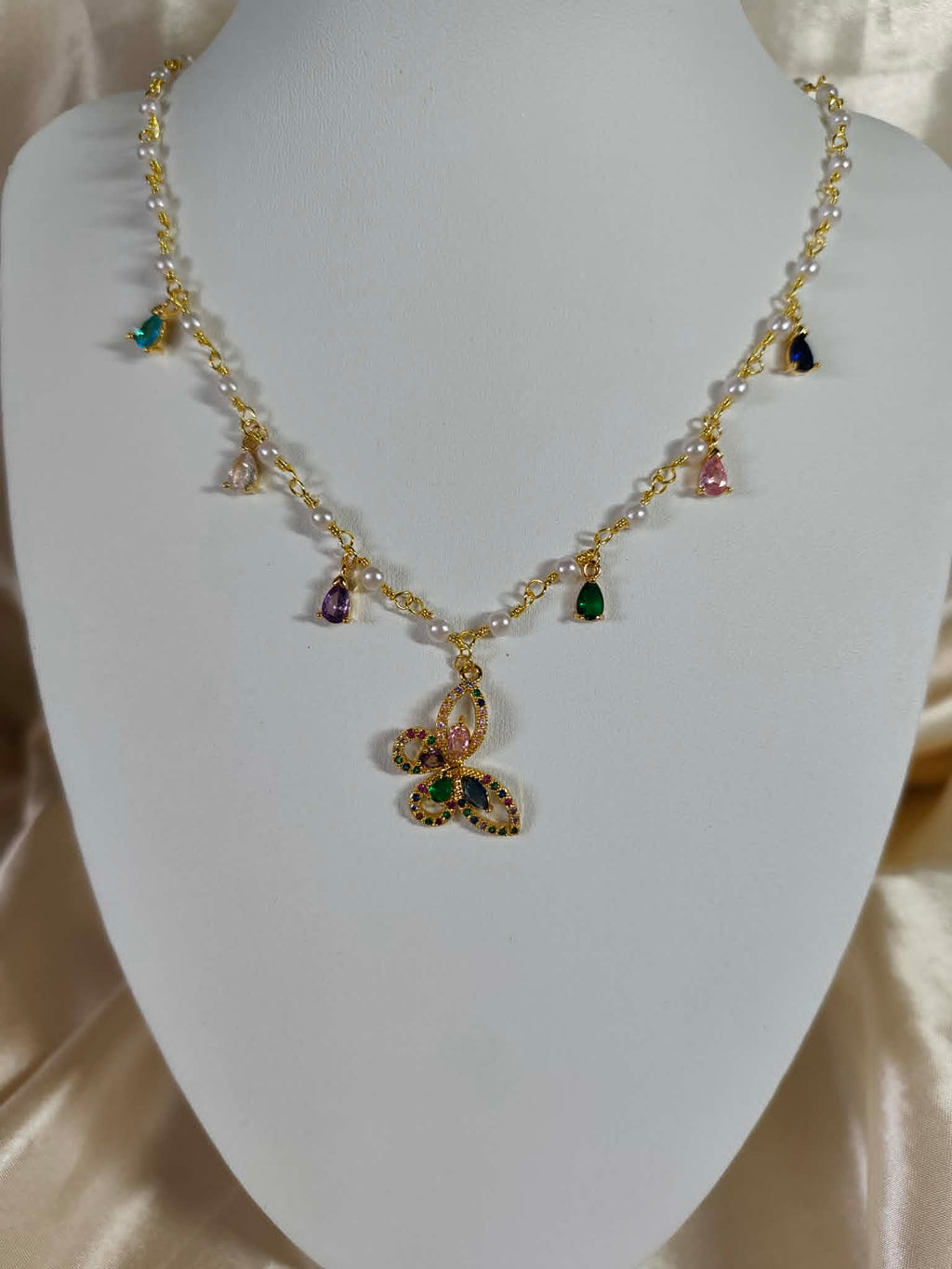 Collier "Papillon Royal"