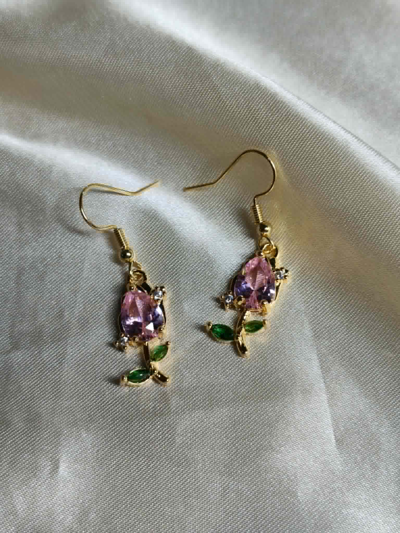parure "tulipe royale"