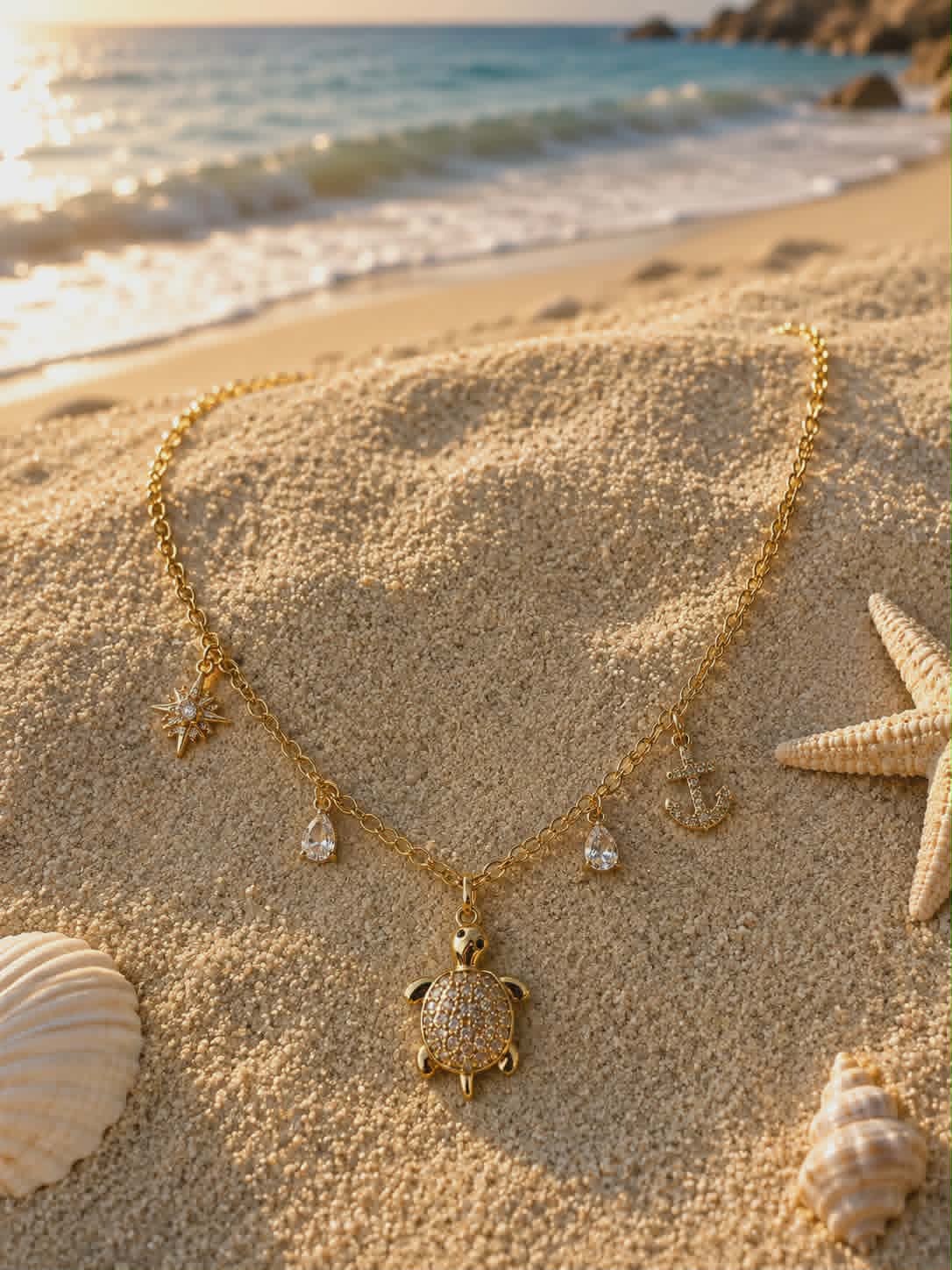 Collier "Le Trésor des Océans"