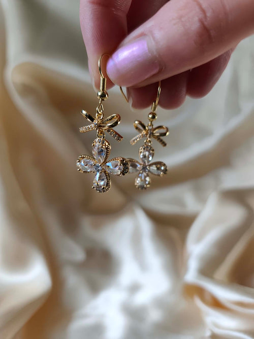 Boucles d'oreilles " L’Éclat de la Princesse"