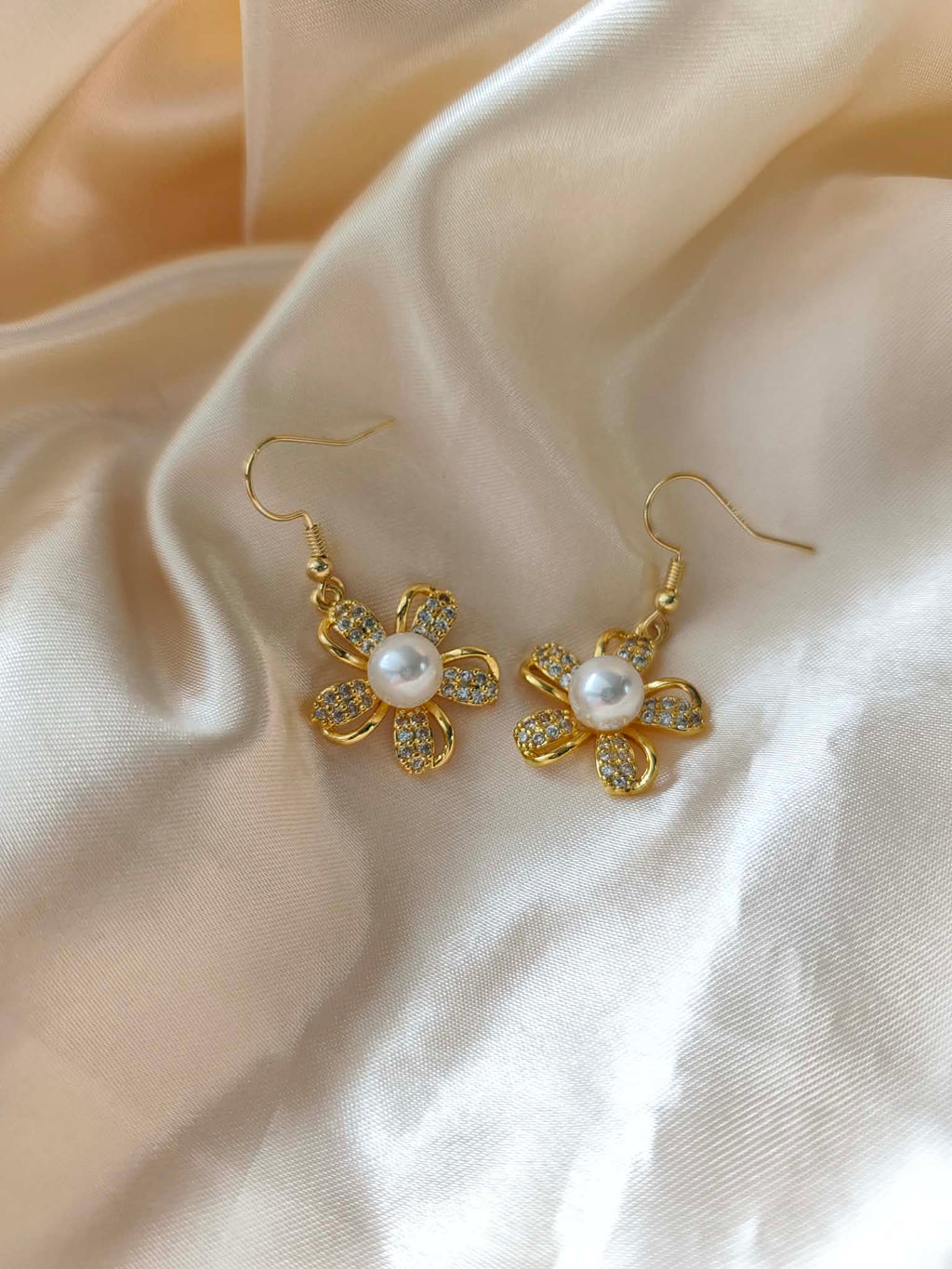 Boucles d'oreilles "Les Fleurs de l’Impératrice"