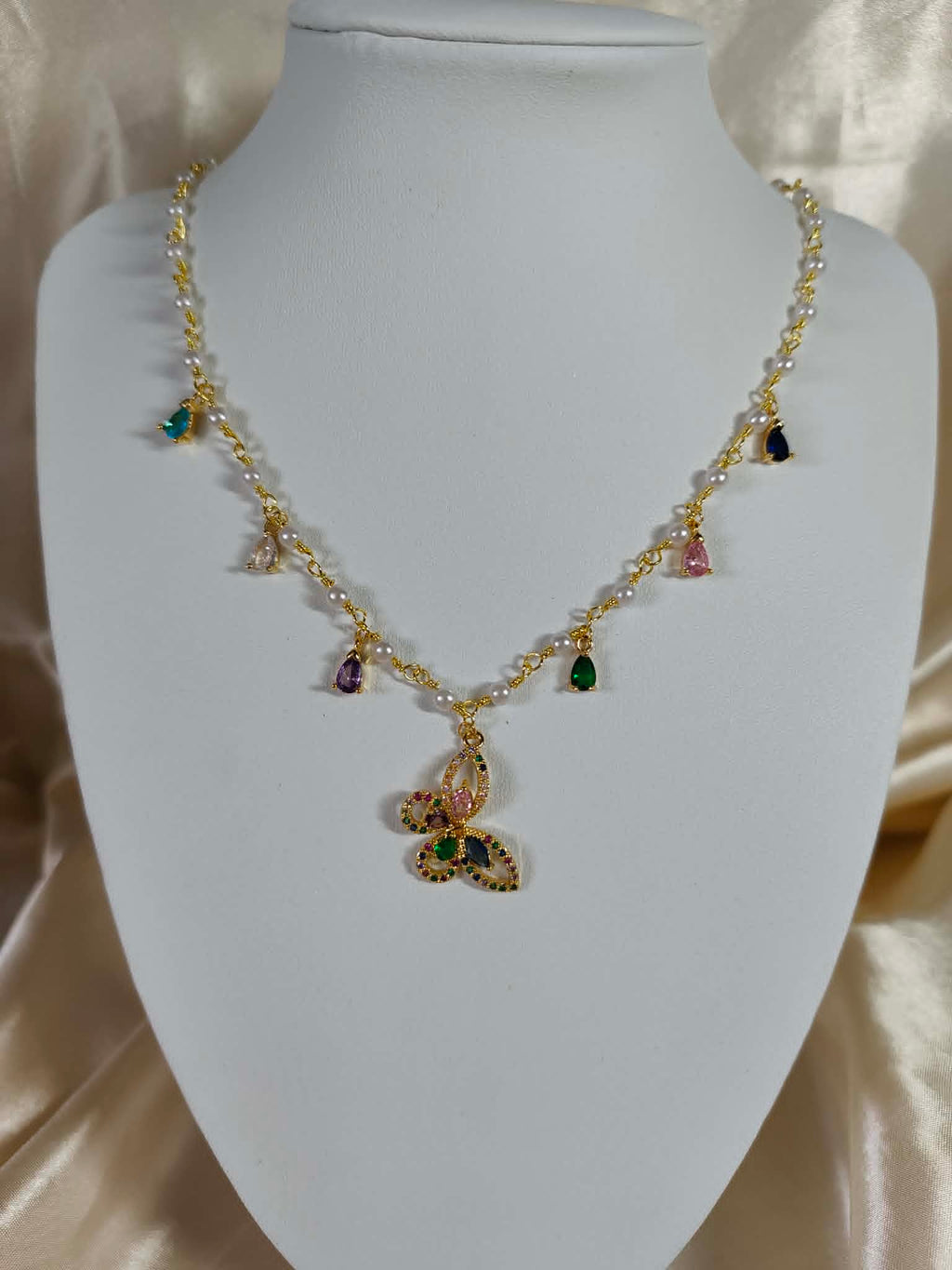 Collier "Papillon Royal"
