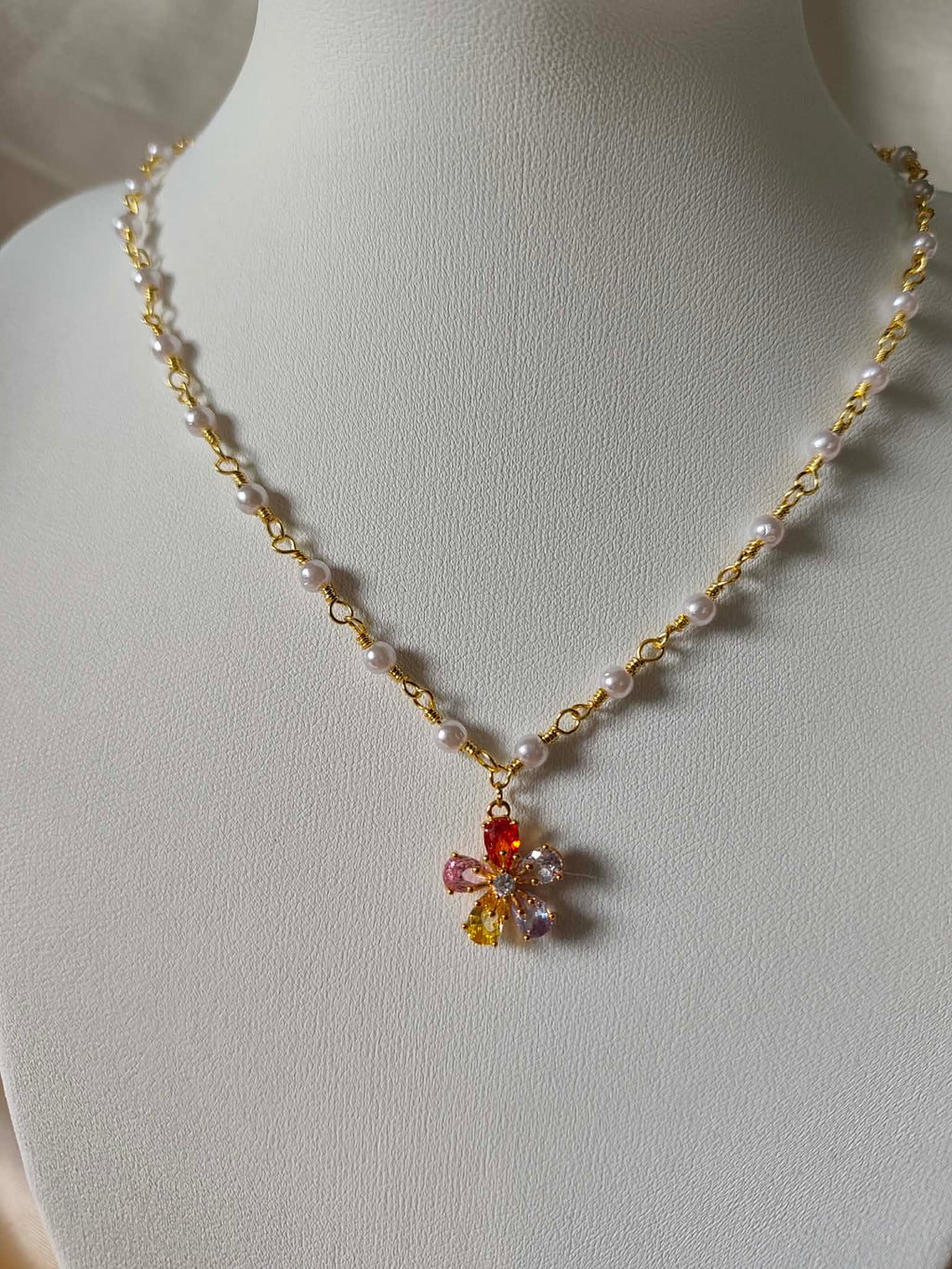 Collier "Floraison Impériale"