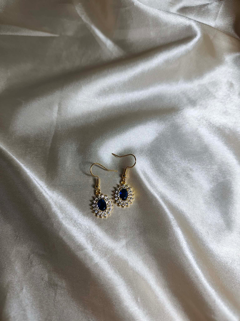 parure "éclat de saphir"