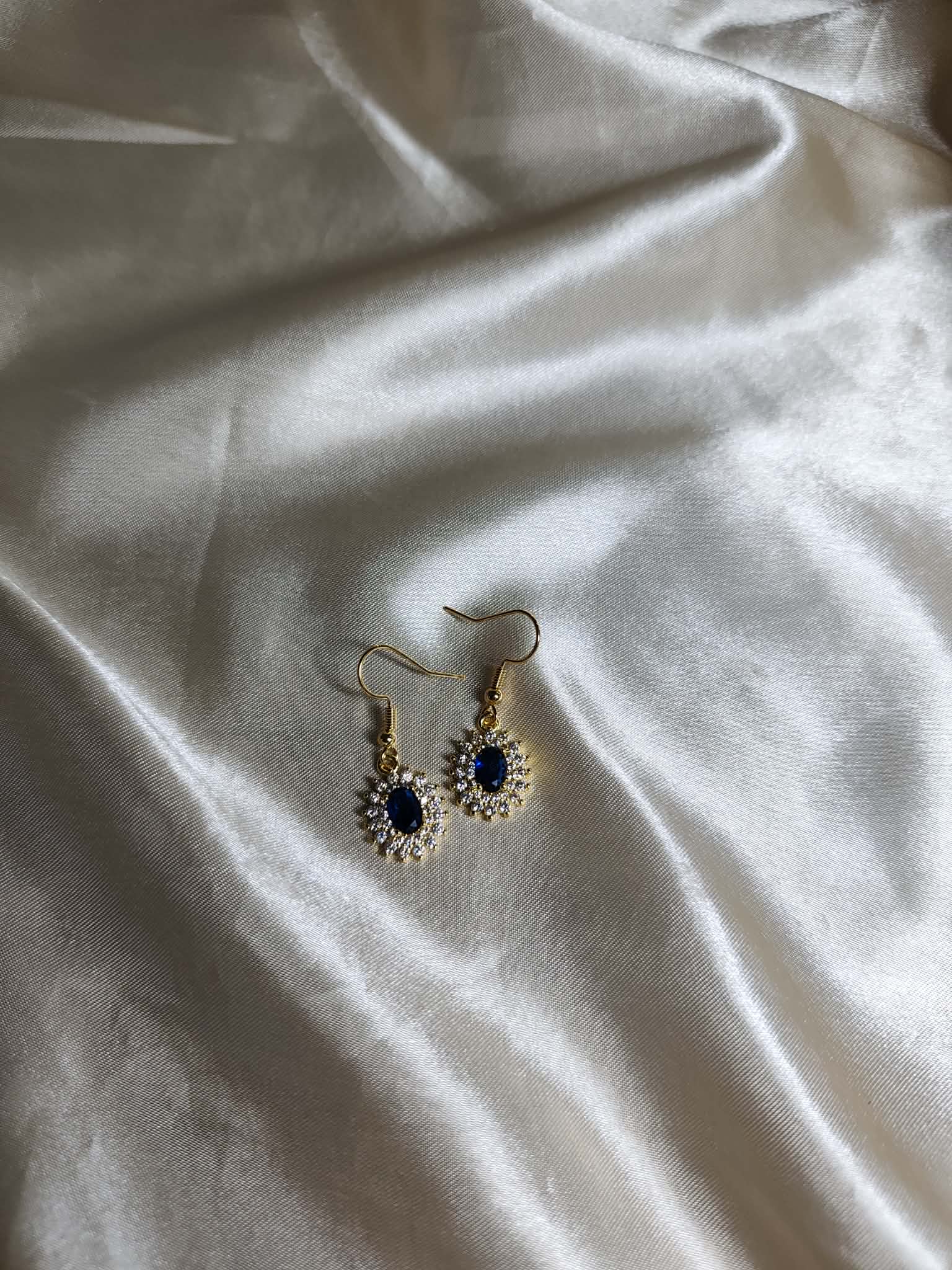 parure "éclat de saphir"