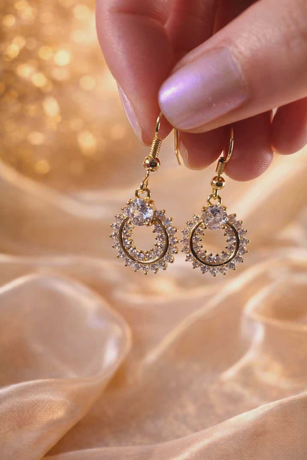 Boucles d'oreilles "La divinité"