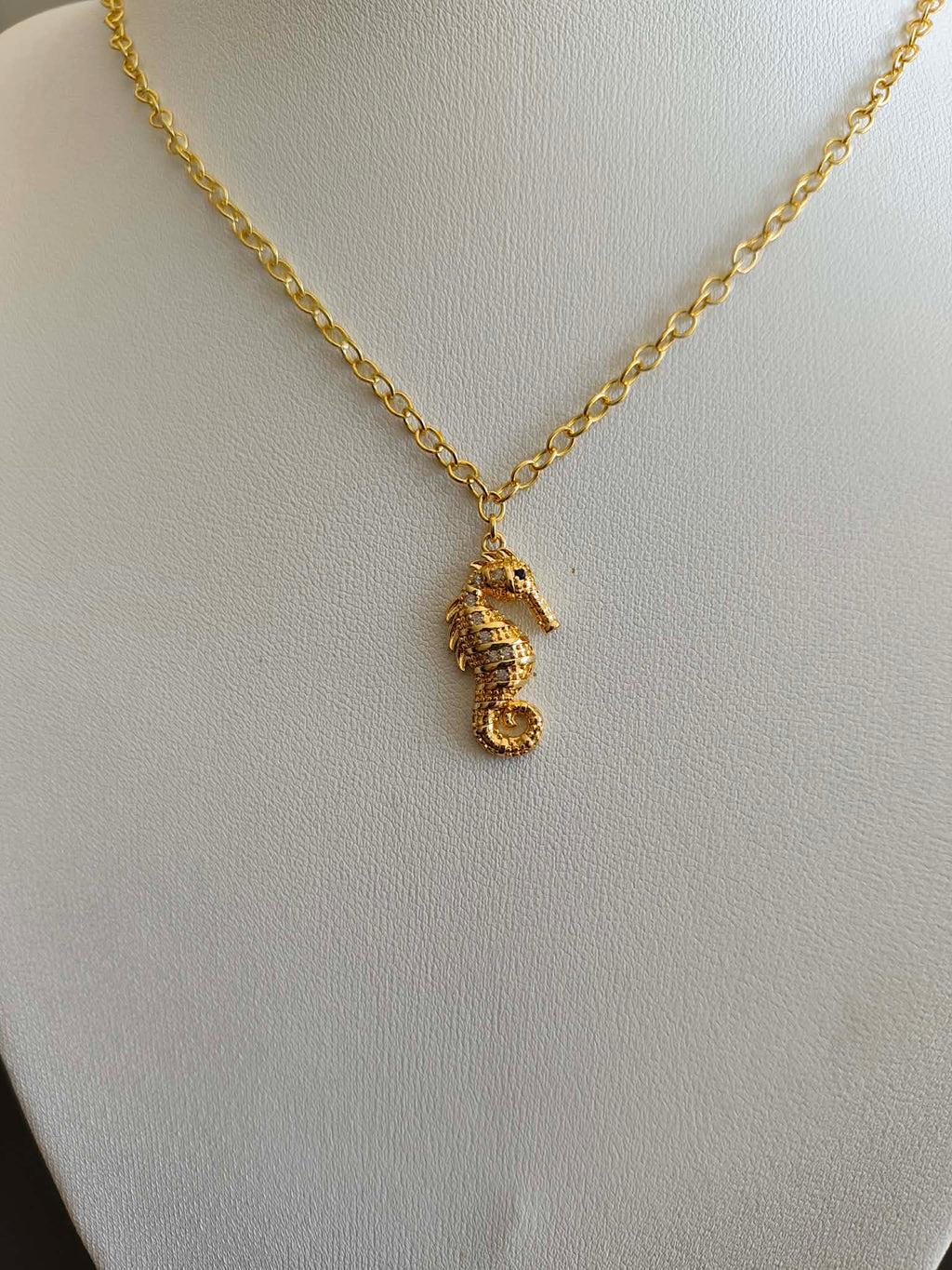 Collier "hypocampe royal"