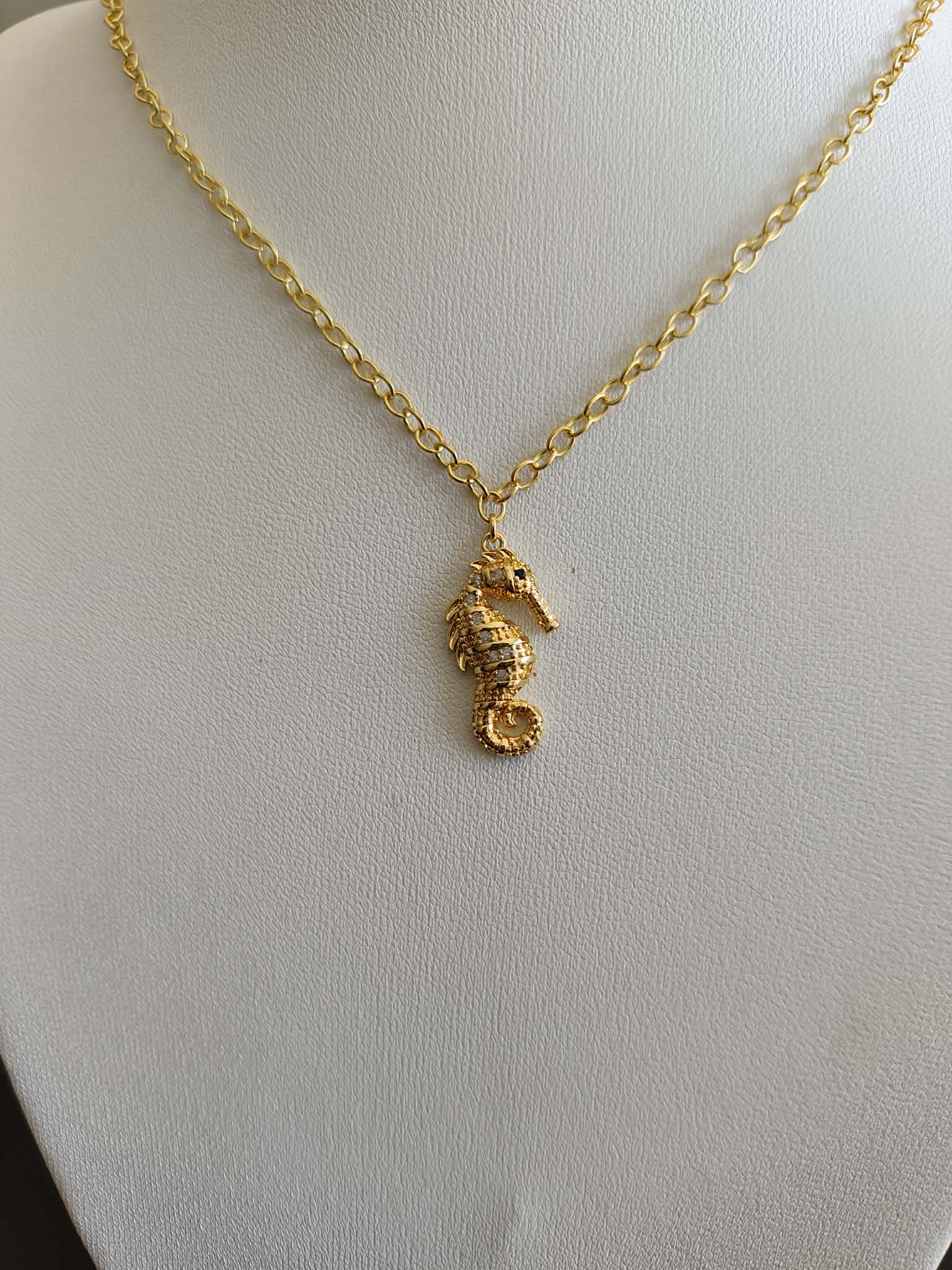 Collier "hypocampe royal"