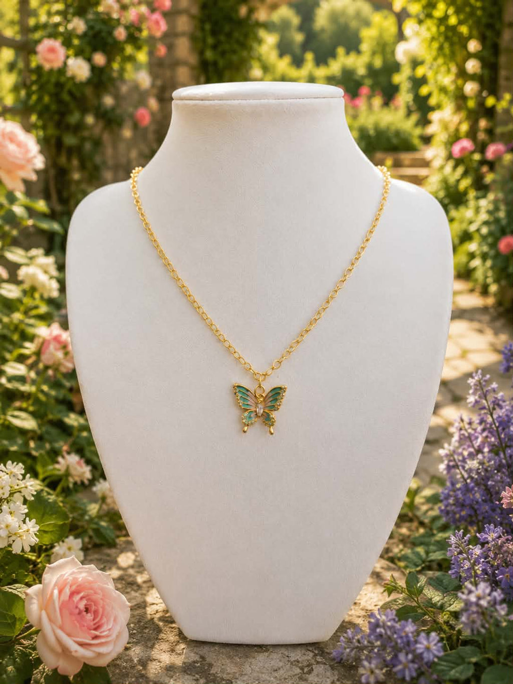 Collier "Papillon magique"