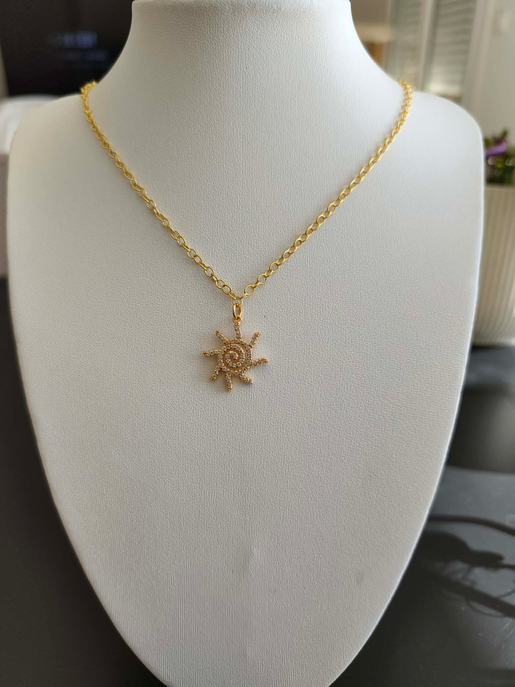Collier "soleil royal"