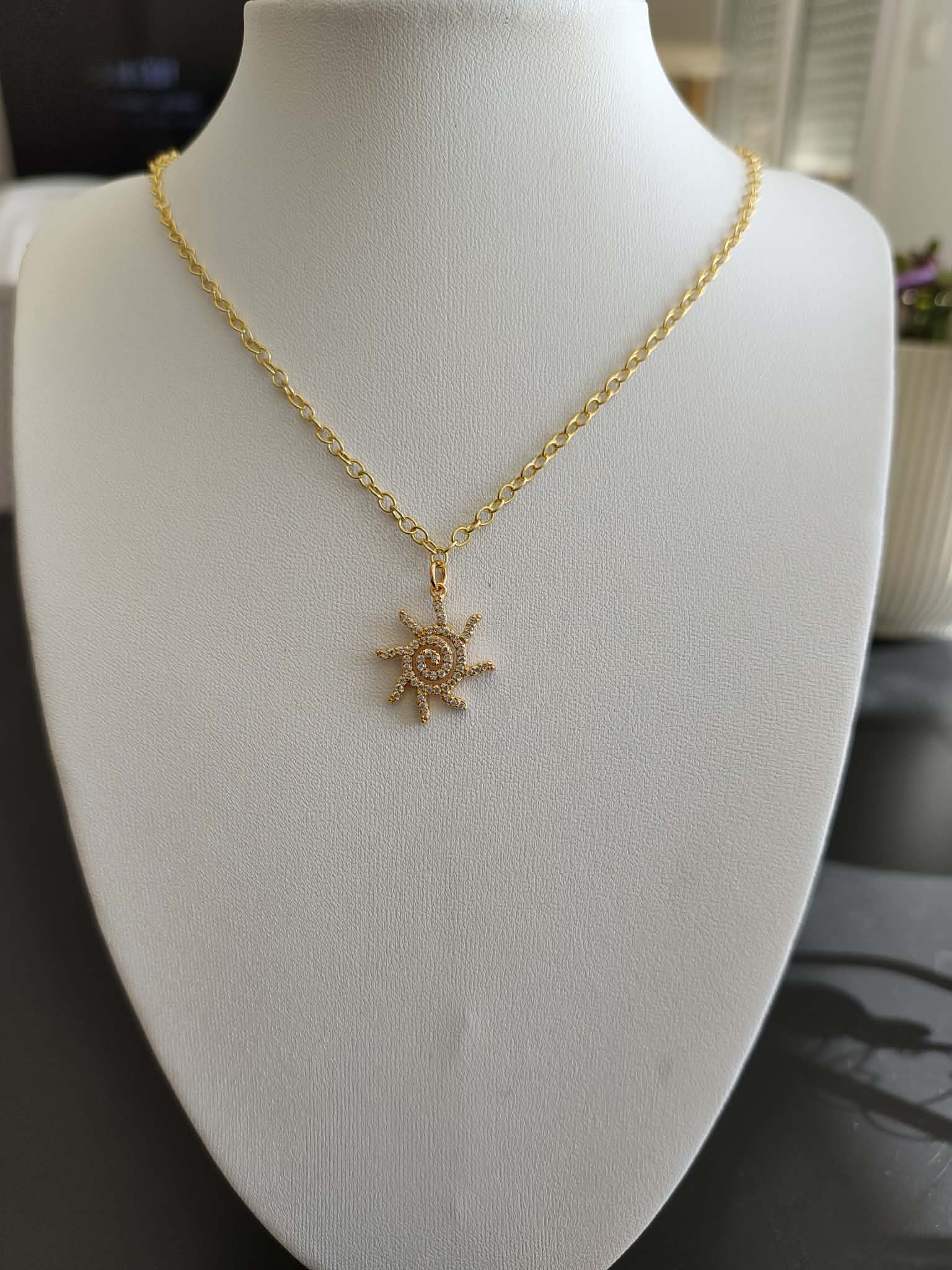 Collier "soleil royal"
