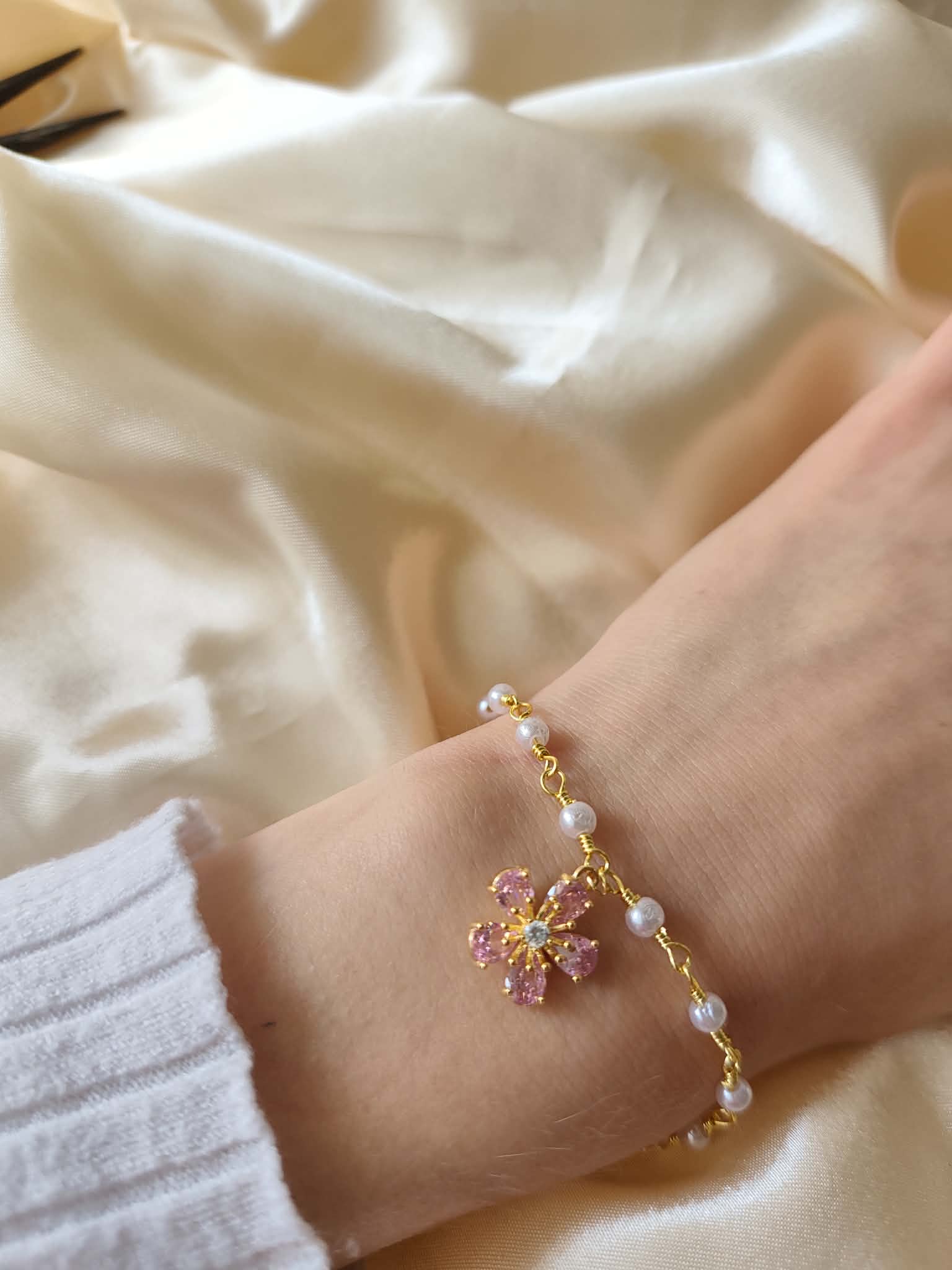 Bracelet “ douceur floral”