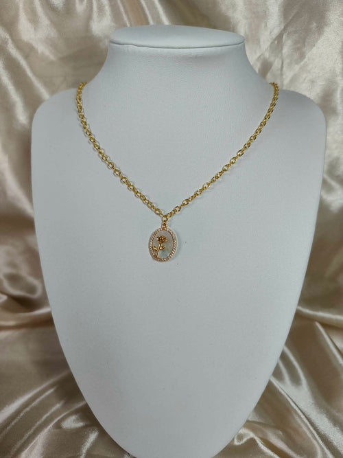 Collier "La Rose de Versailles"