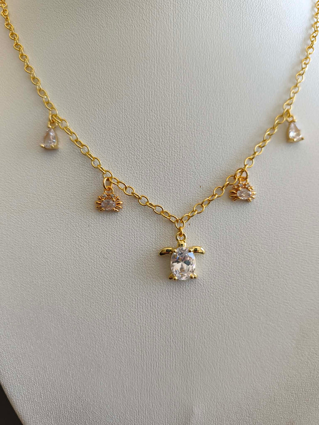 Collier "tortue étincellante"