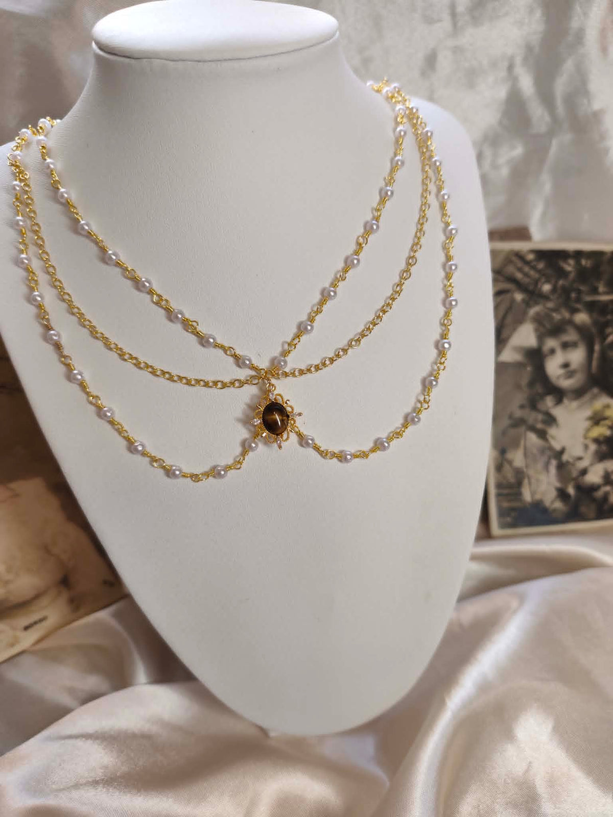 Collier "Le secret d'Eugénie"