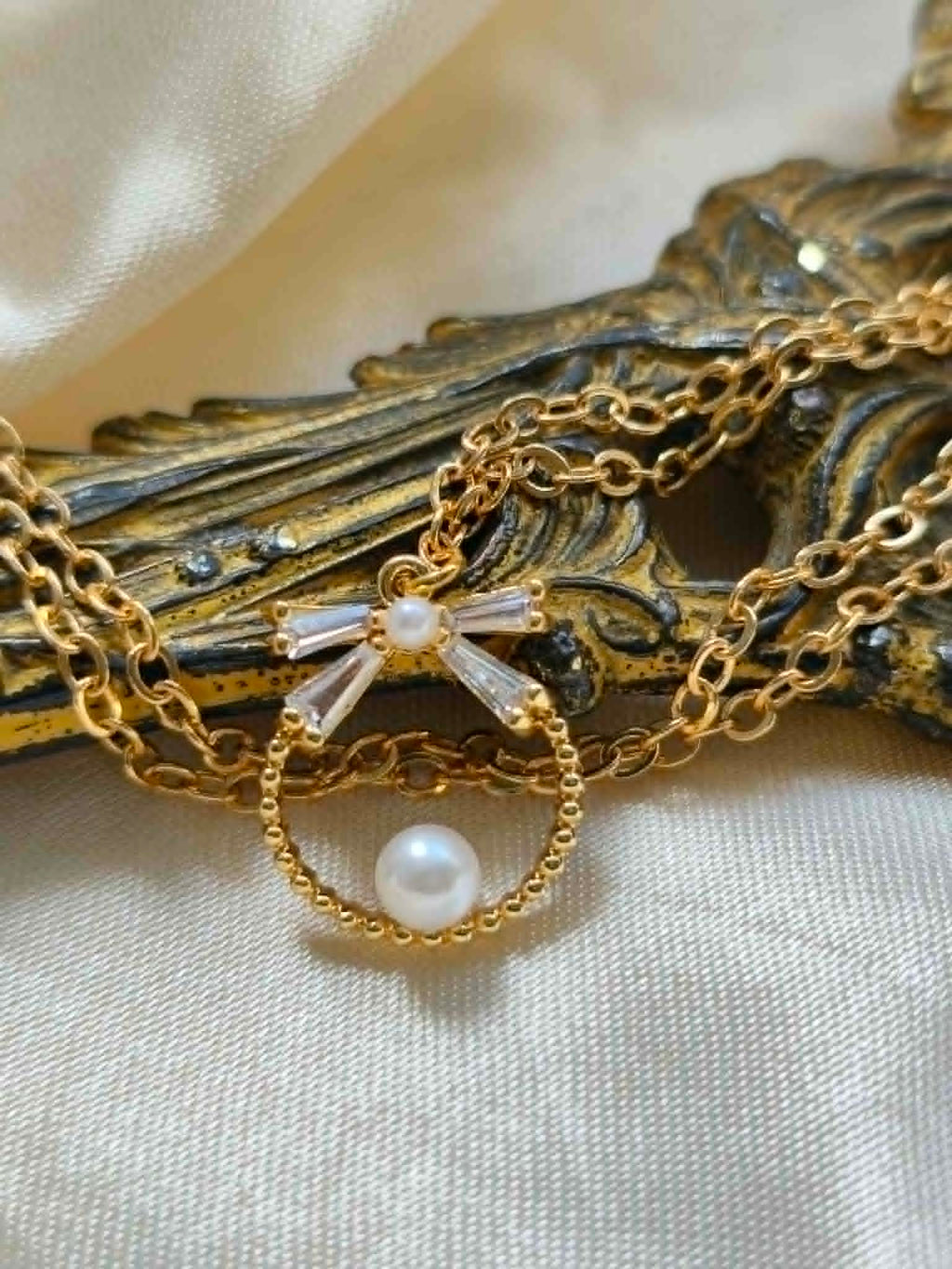 Parure "La Perle d’Antoinette"