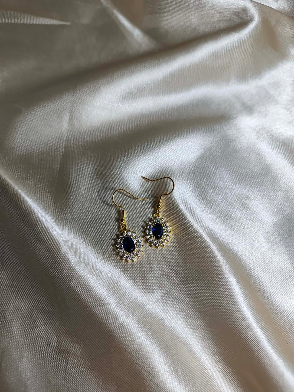 parure "éclat de saphir"