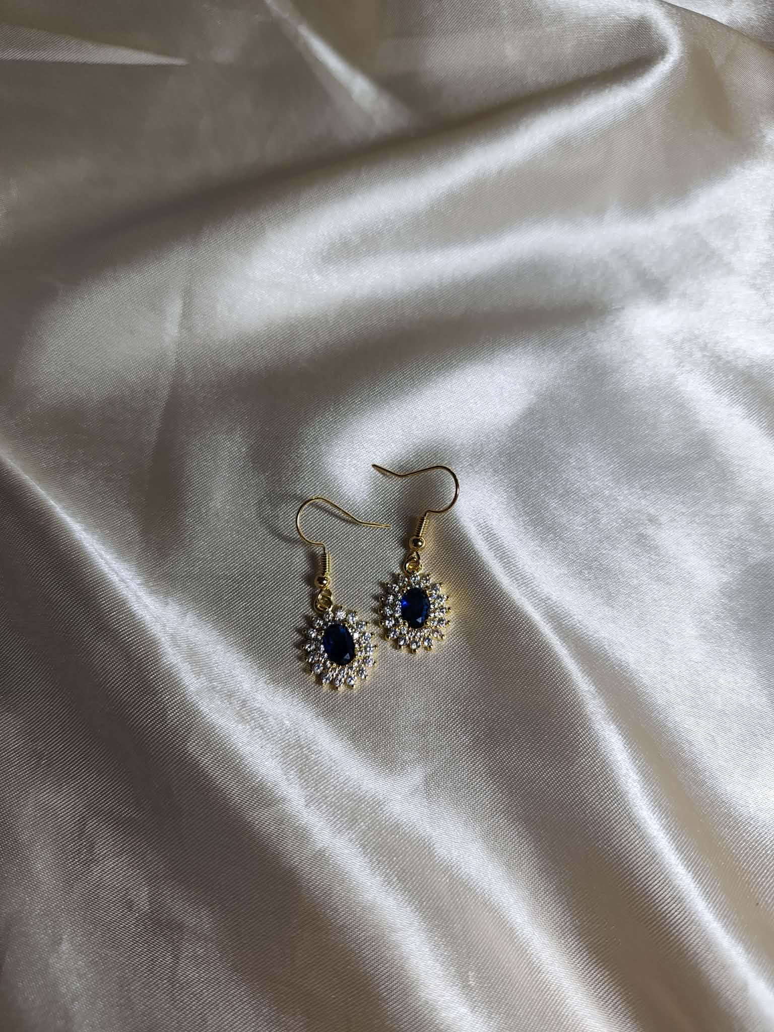 parure "éclat de saphir"
