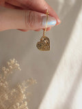Boucles d'oreilles "Cœur d’Or"