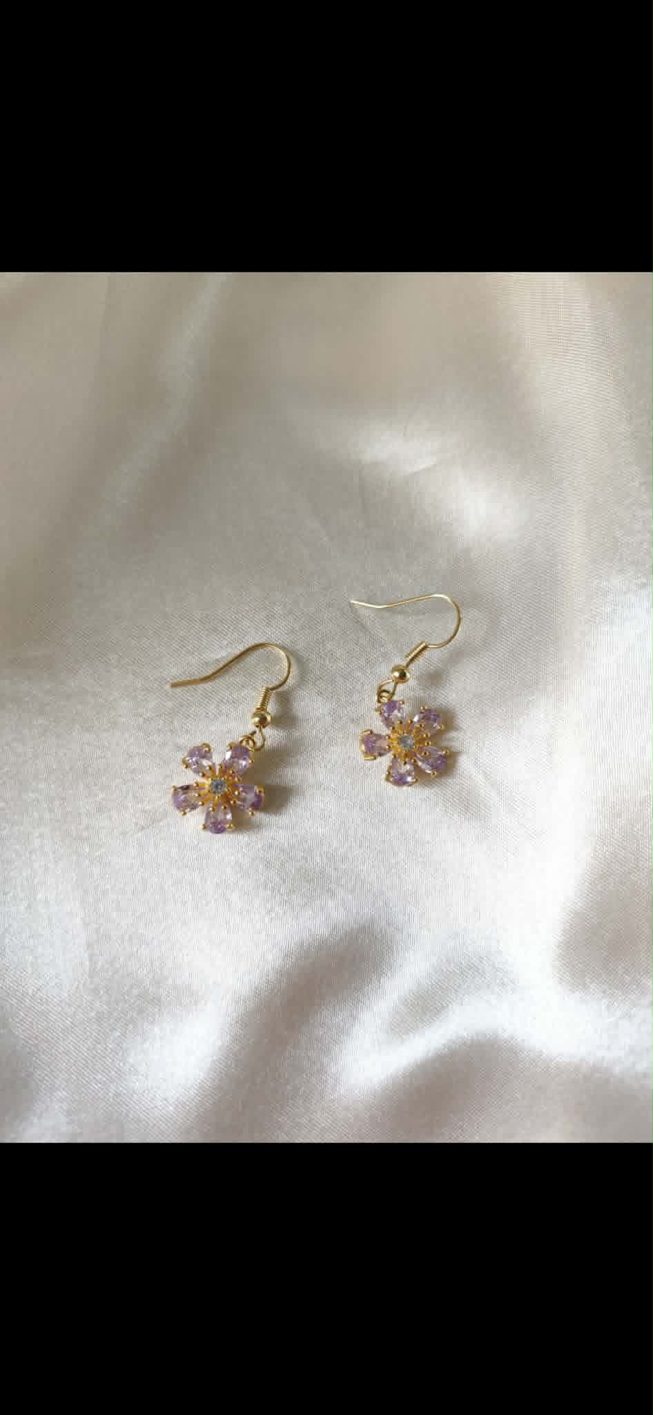 Boucles d'oreilles "L’Éclosion Royale"