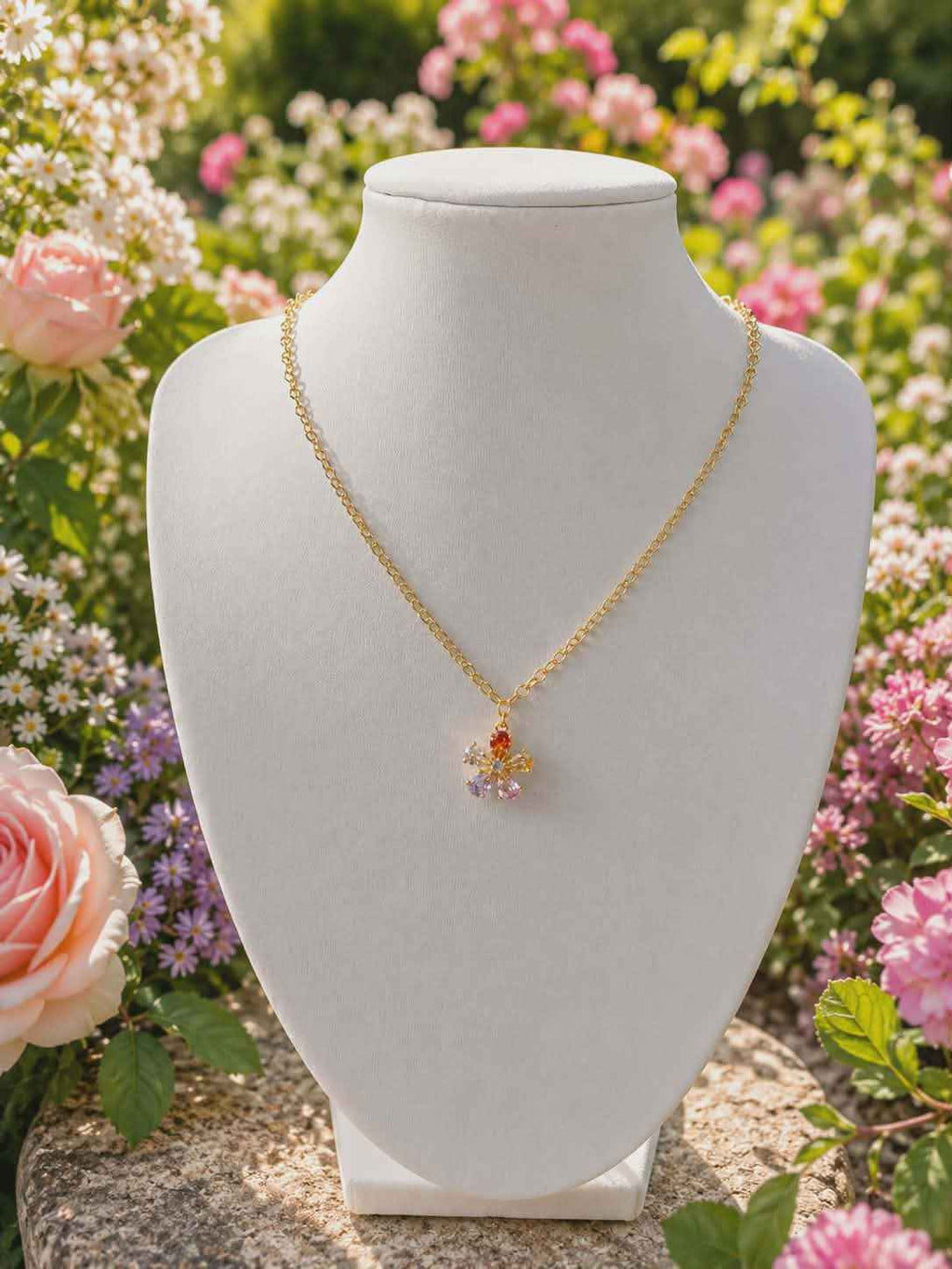 Collier "Le Jardin de Joséphine"