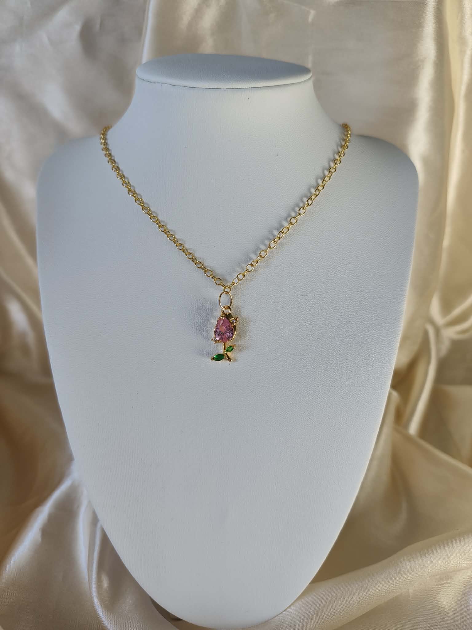 Collier "tulipe royale"