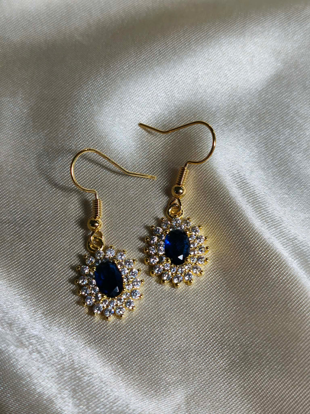 parure "éclat de saphir"