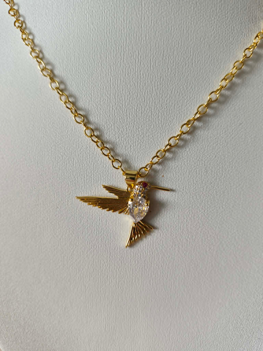Collier "Oiseaux de la cour"