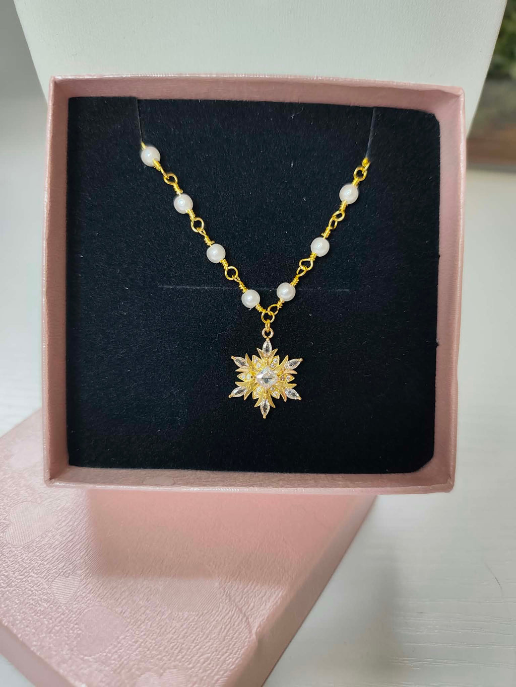 collier "Le Souffle de l'Hiver"