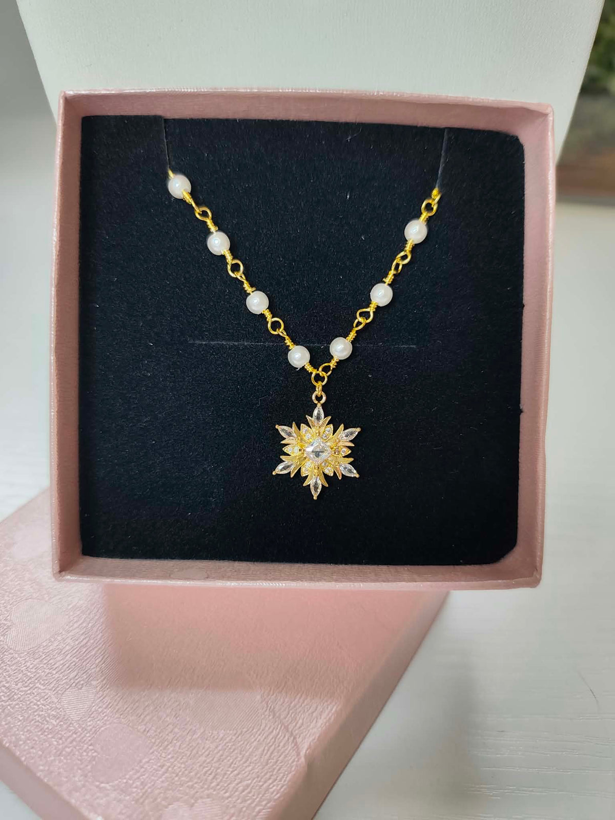 collier "Le Souffle de l'Hiver"