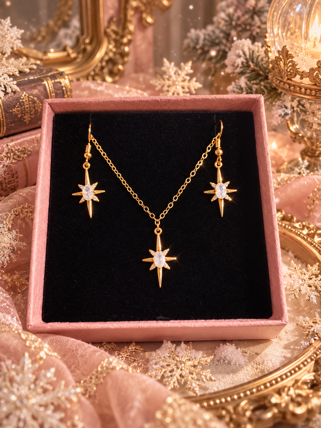parure "La Reine des Neiges"