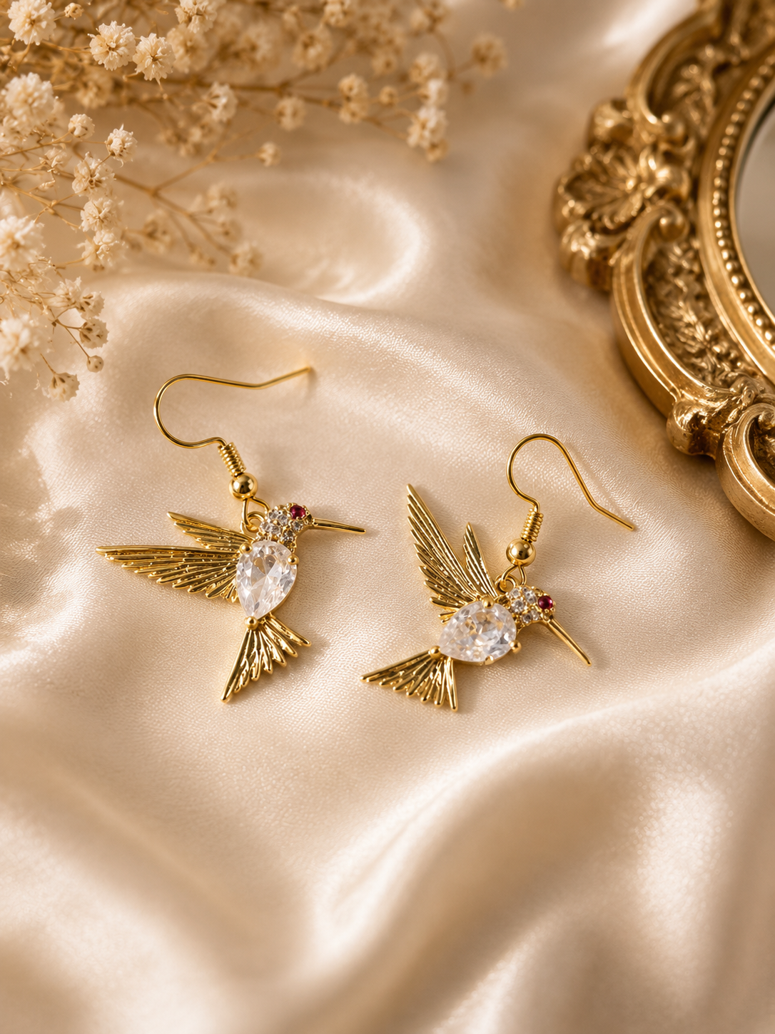 Boucles d'oreilles "oiseaux du jardin"
