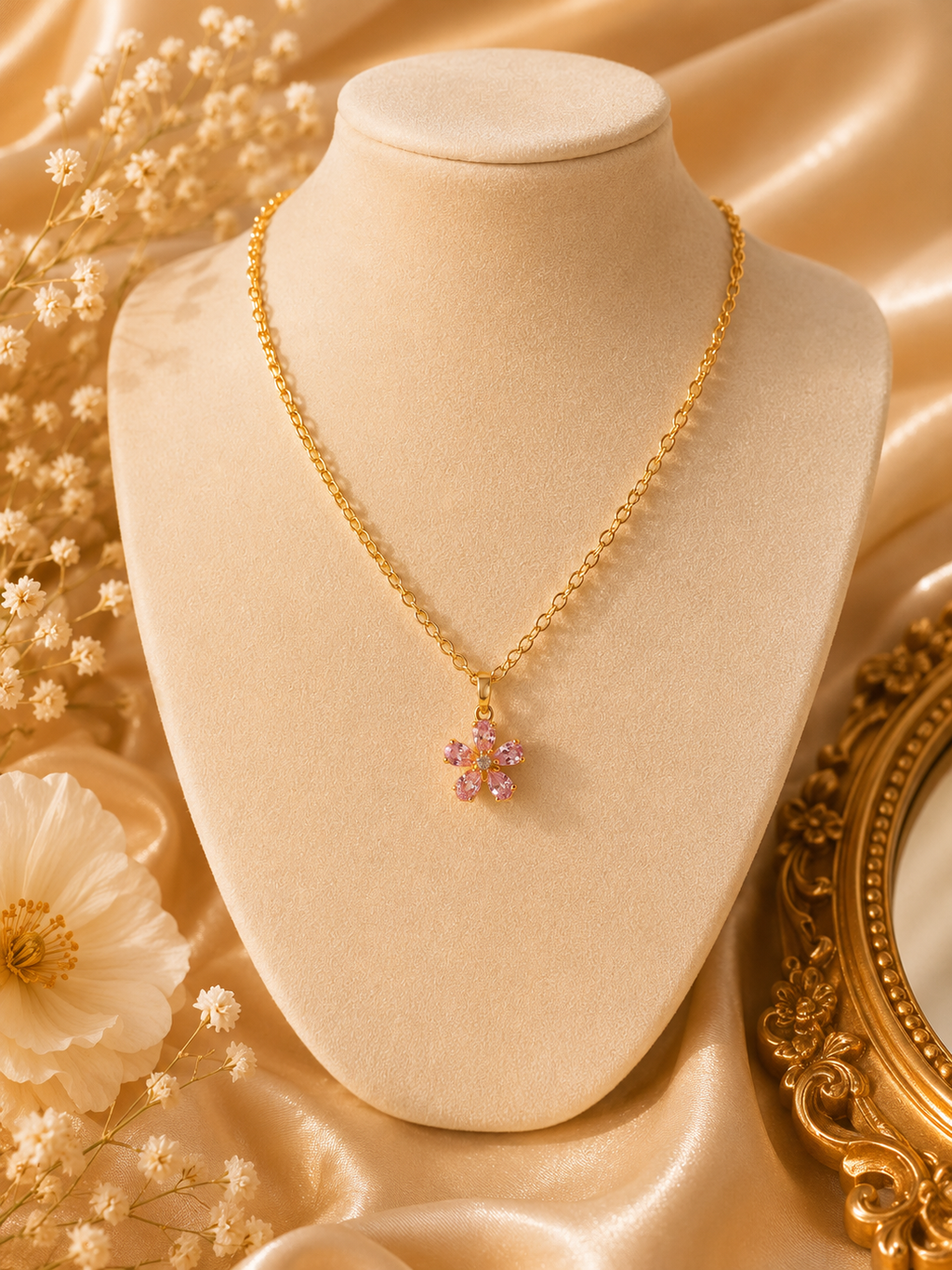 Collier "La Fleur de Rosalie"
