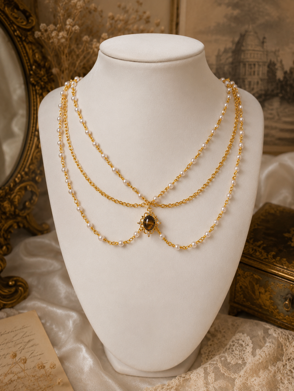 Collier "Le secret d'Eugénie"