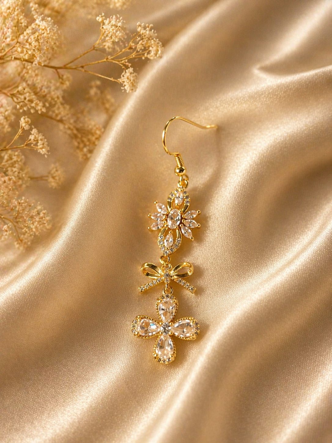 Boucles d'oreilles “ L’Éclat de Sissi”